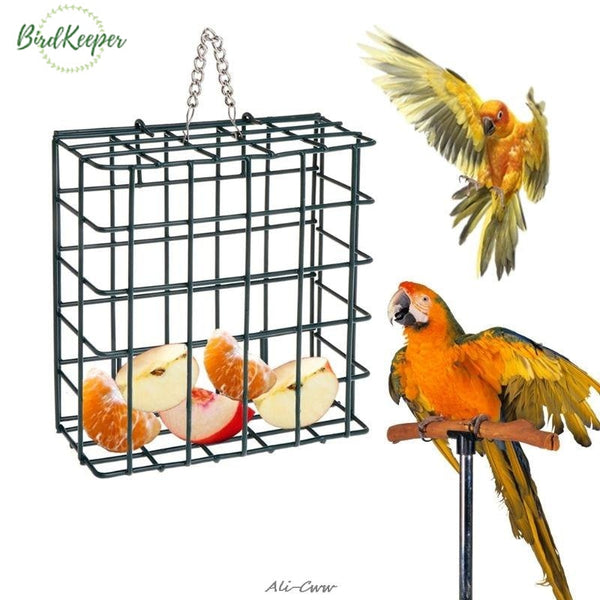 BirdKeeper® - MANGEOIRE OISEAUX - MAISON TRANSPARENTE